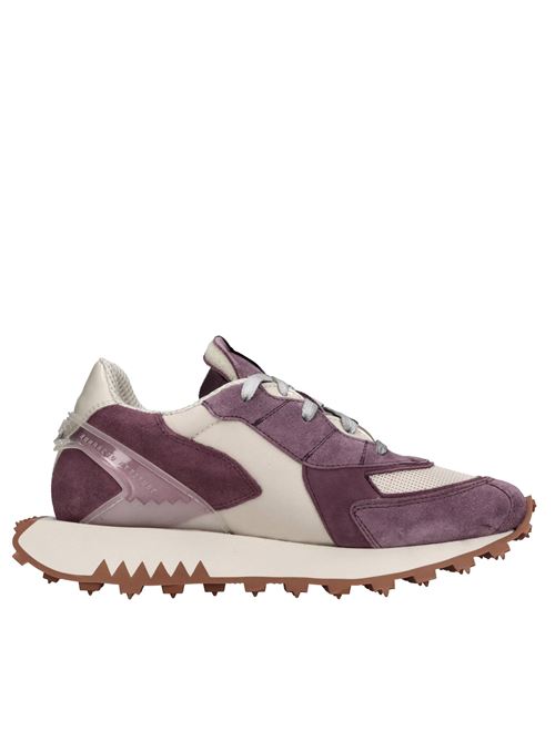 Sneakers modello GRAPE W in camoscio e tessuto RUN OF | GRAPE WBEIGE-VIOLA